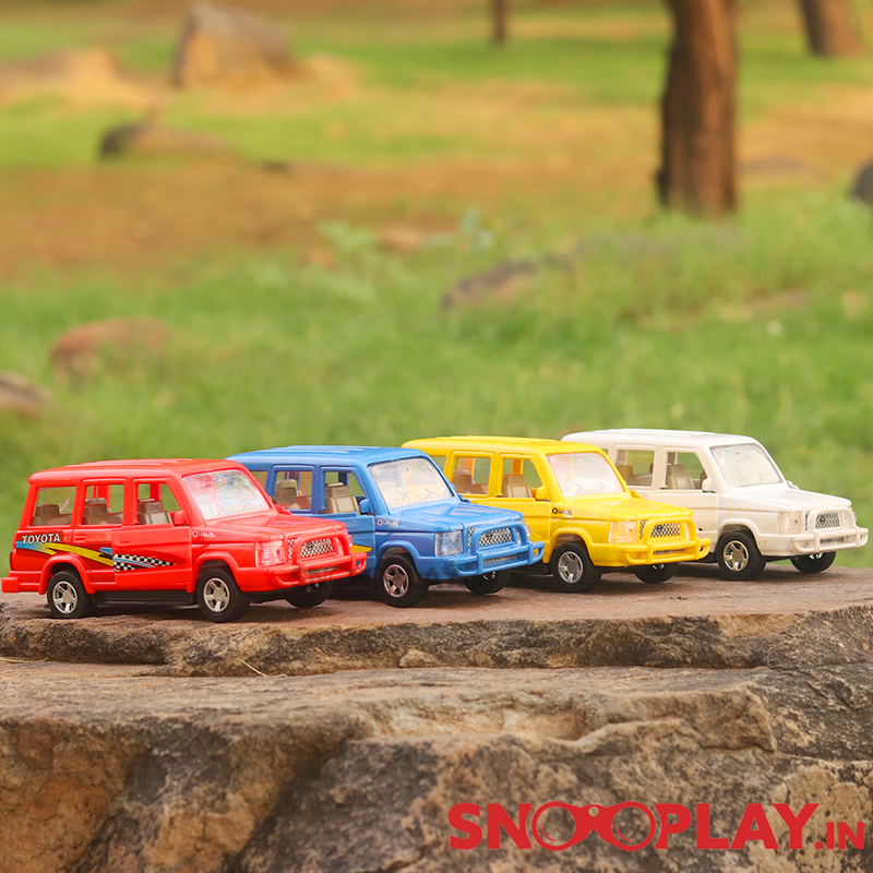 Shinsei Qualis SUV Toy Car (Pull Back Car) - Assorted Colours