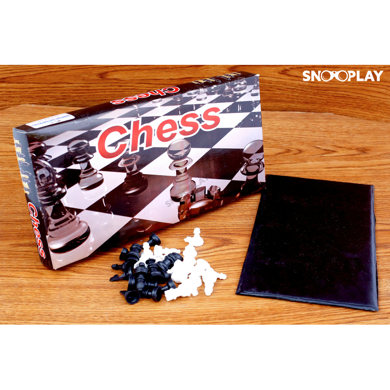 Chess (Small Size) best unique birthday return gift for kids and party board game buy online-Snooplay.in