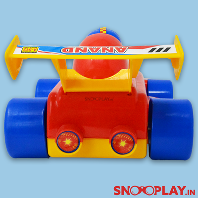 Buy pull along pulling racing car toy with sound for kids- Snooplay.in