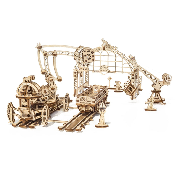 Rail Mounted Manipulator 3D Assembling Kit - 356 Pieces