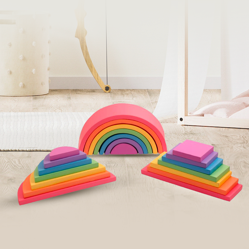 Rainbow Stacker Combo Set