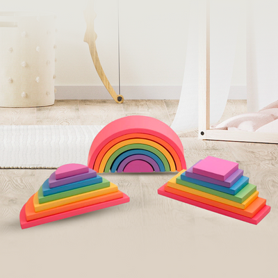 Rainbow Stacker Combo Set