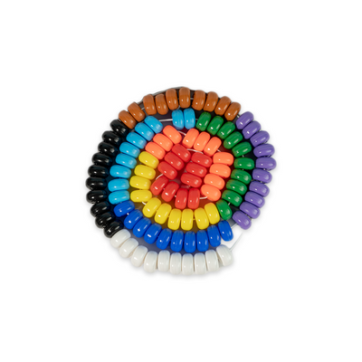 Rainbow Jumbo Beads