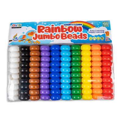 Rainbow Jumbo Beads