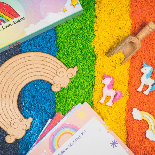 Rainbow Rice Sensory Kit (2-4 Years)