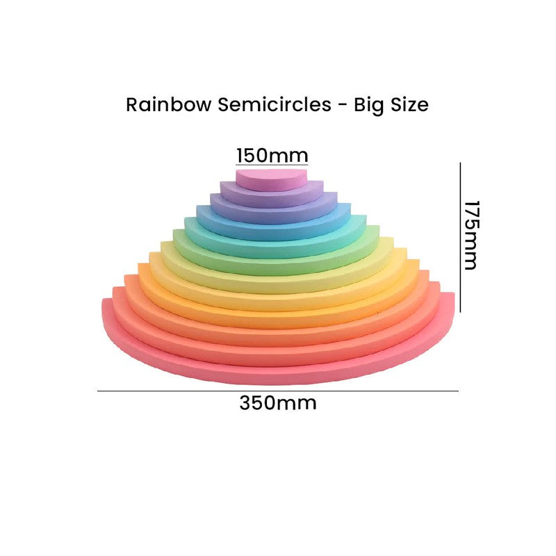 Rainbow Semicircles