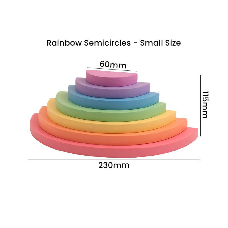 Rainbow Semicircles