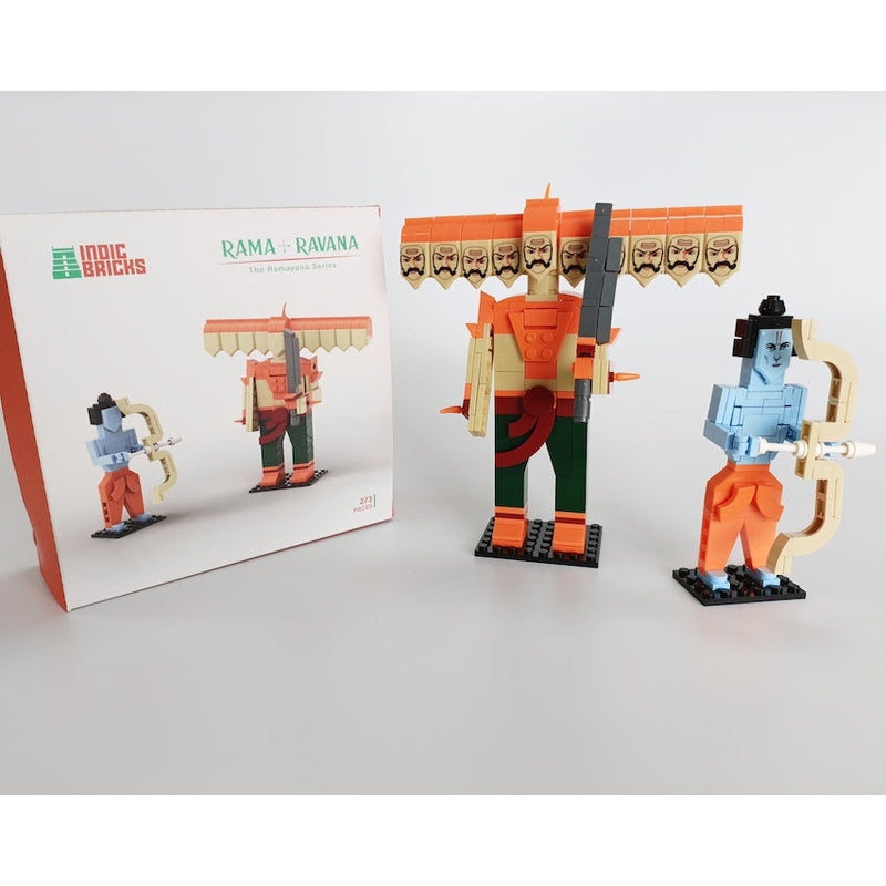 Rama + Ravana Building Set (273 Pieces) - COD Not Available