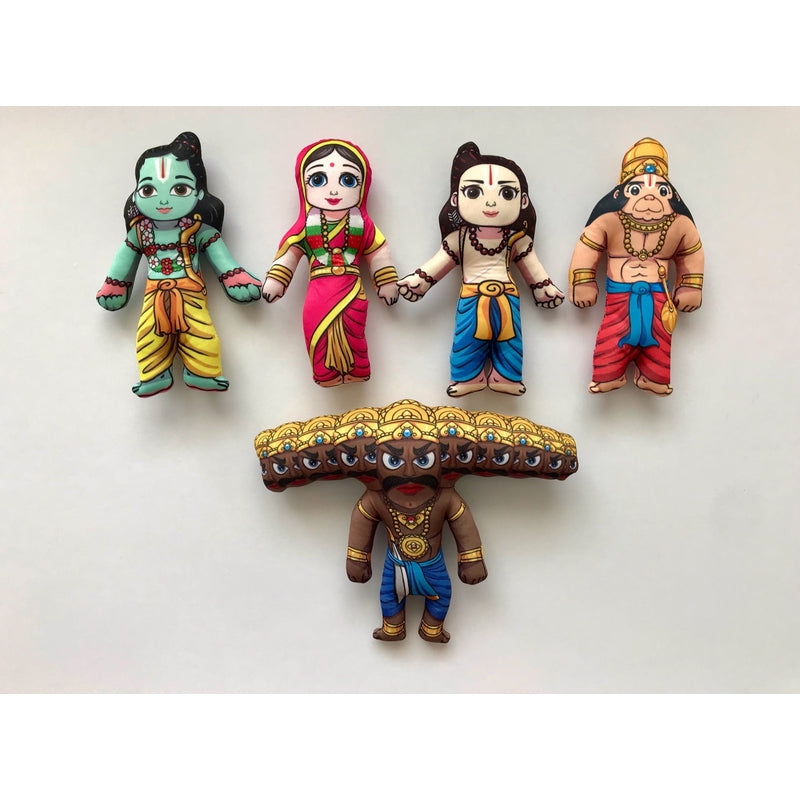 Ramayana Plush Dolls