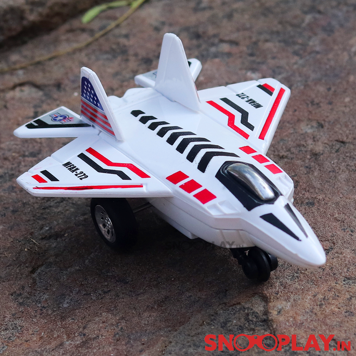 Raptor Fighter Plane Toy (Press & Go) - Assorted Colours