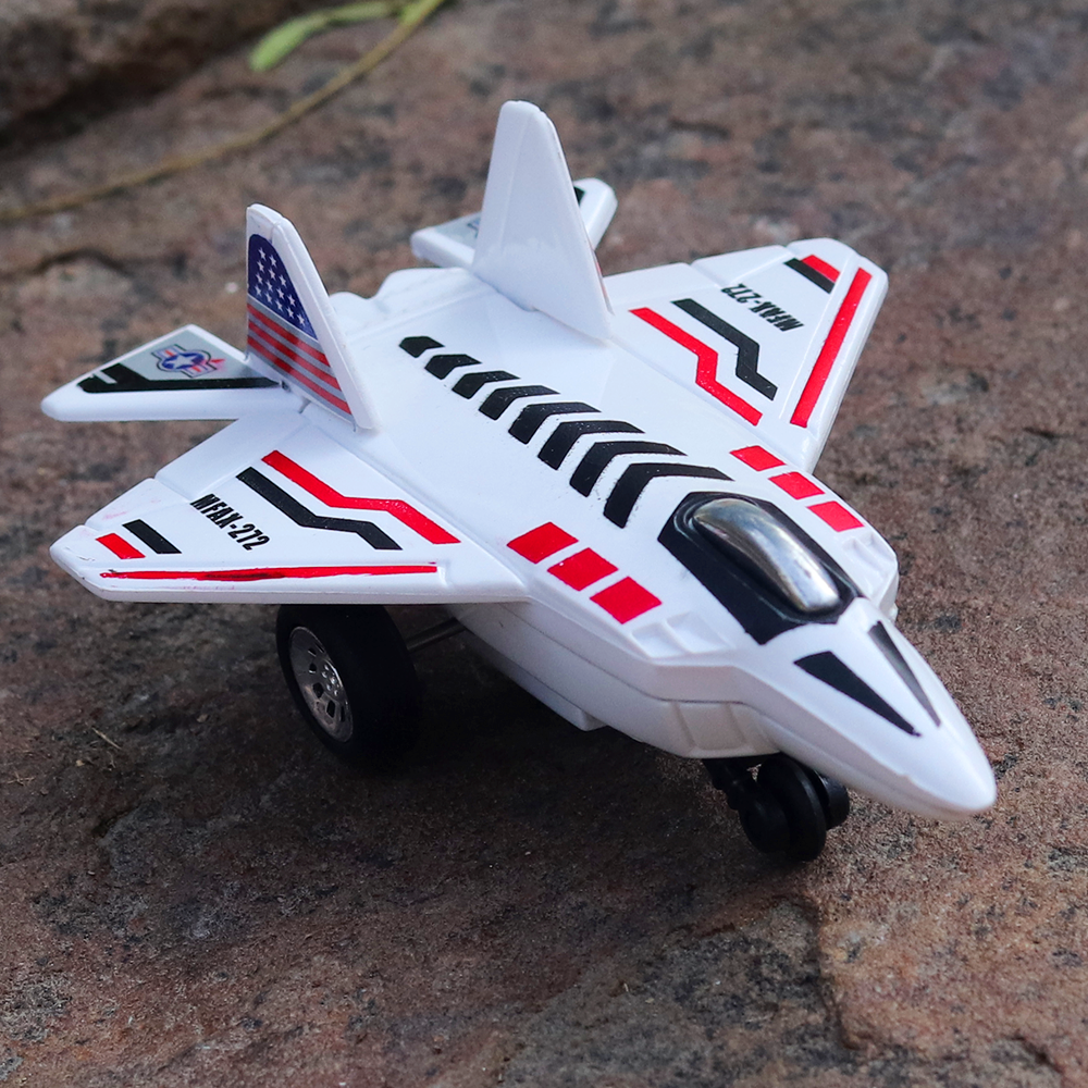 Raptor Fighter Plane Toy (Press & Go)