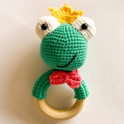 Frog Rattle Toy