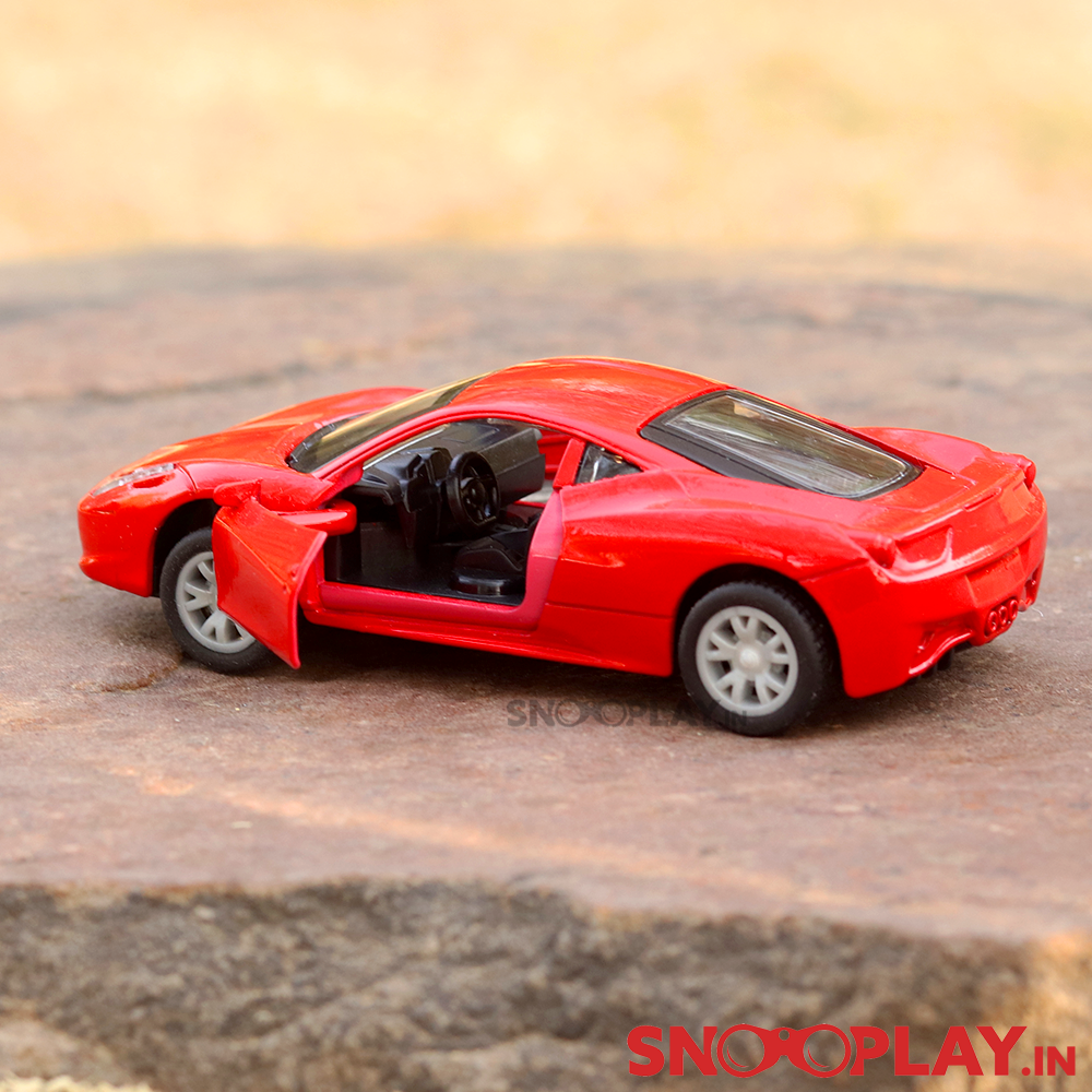 Sedan Diecast Car resembling Ferrari Model (1:32 Scale) - Assorted Colours
