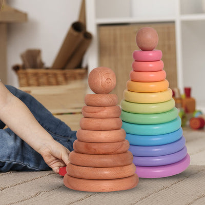 Wooden Ring Stacker