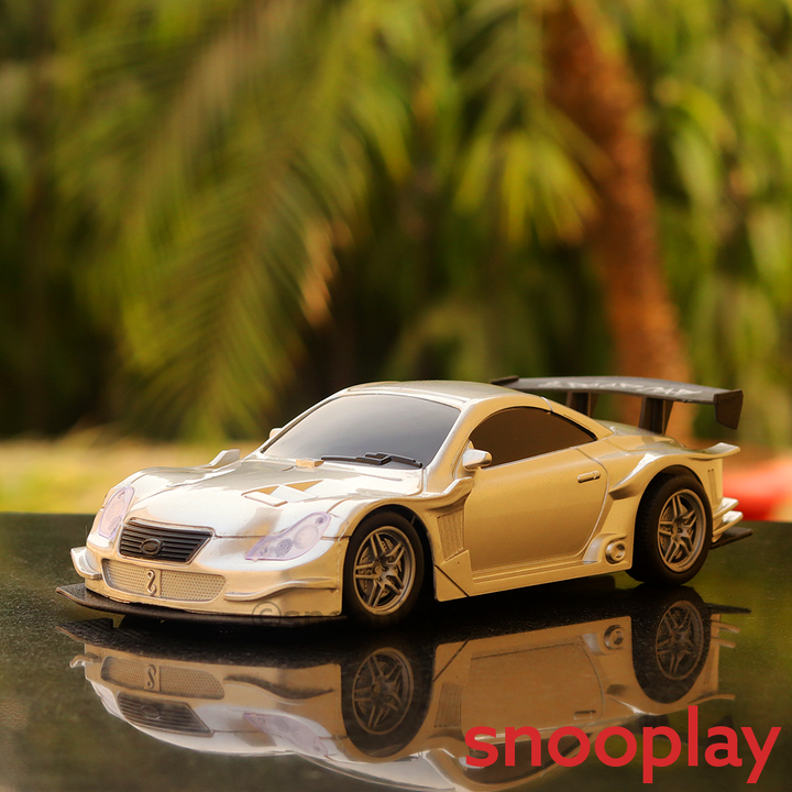 Remote Controlled Supercar With Lights (Assorted Colors)