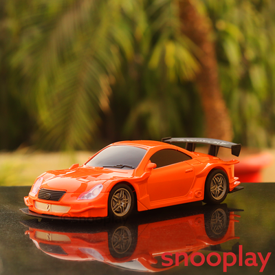 Remote Controlled Supercar With Lights (Assorted Colors)