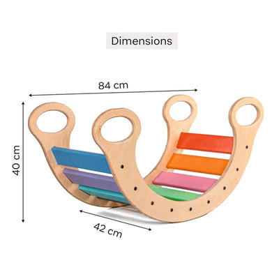 Rainbow Rocker - Small (Balance Board)  (COD Not Available)