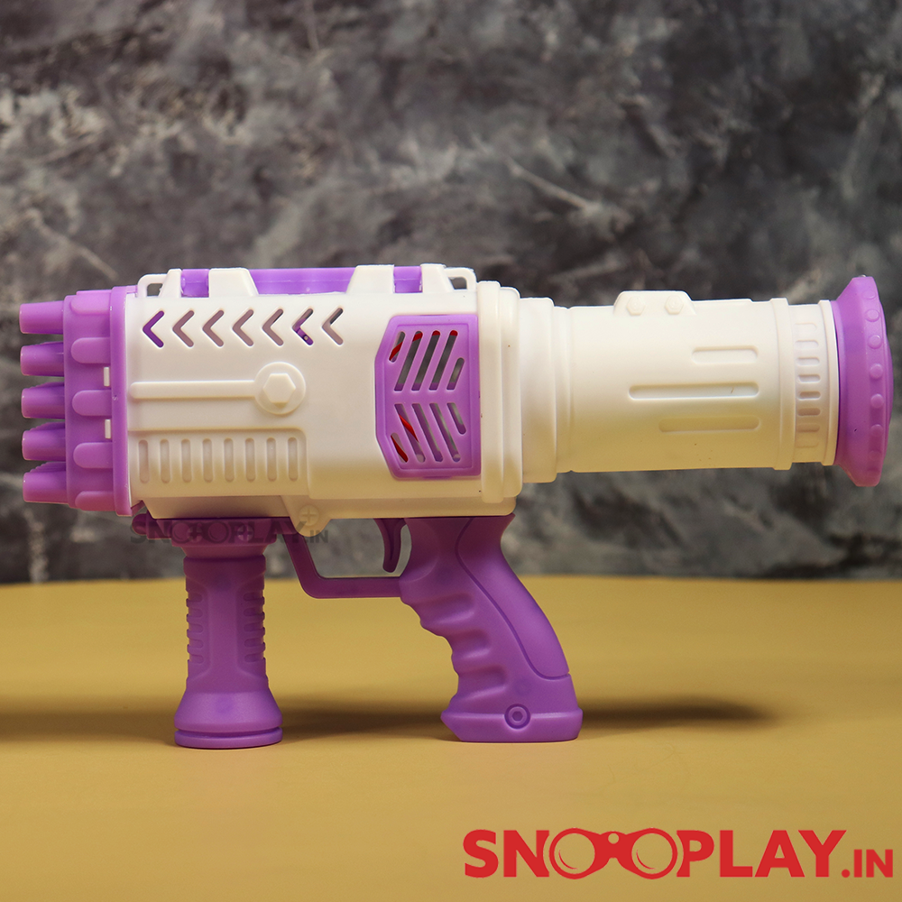Rocket Bubble Gun Toy for Kids (Small)