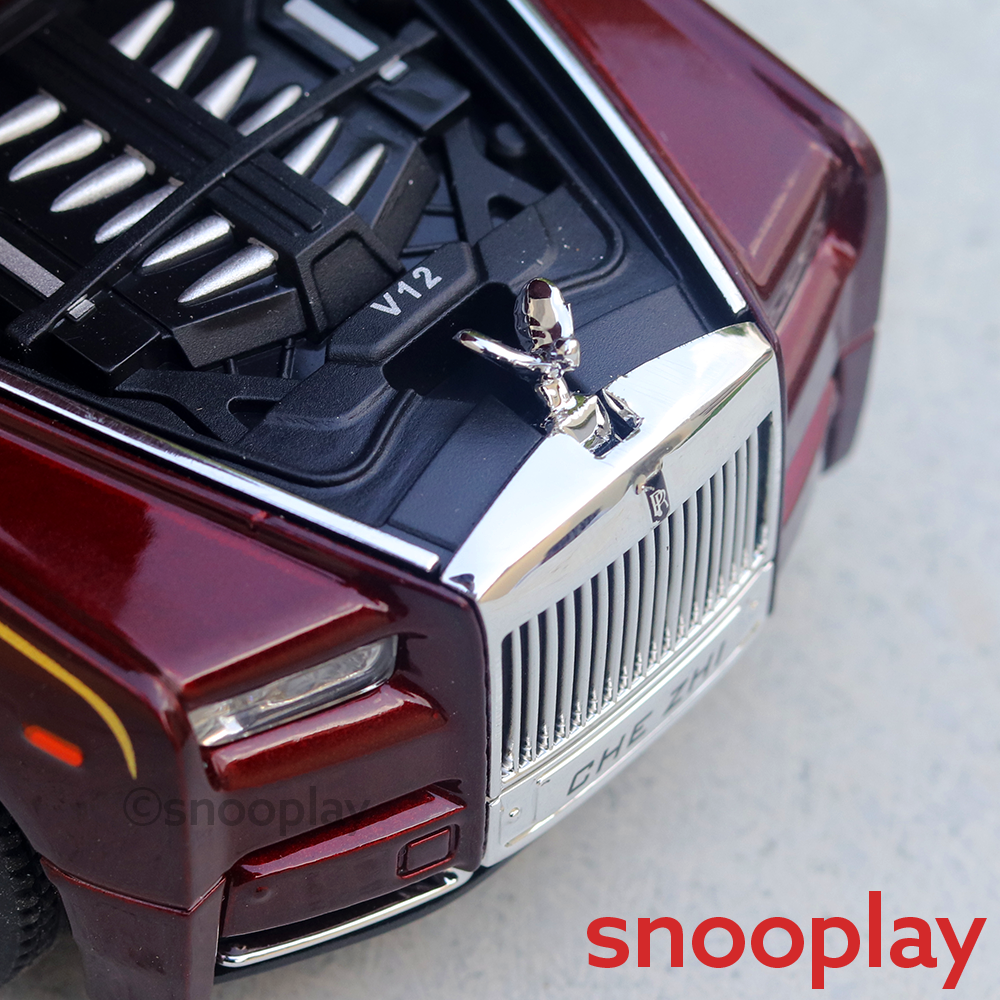 Luxury Car Diecast Model resembling Rolls Royce (1:24) - with Light & Sound - Assorted Colors