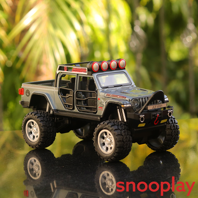 Diecast Rubicon Jeep Model Car with Light & Sound (Scale: 1:32) ( Assorted Colors)