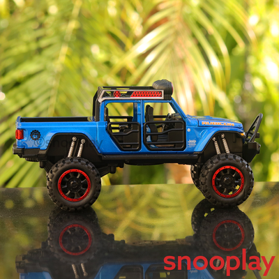 Diecast Rubicon Jeep Model Car with Light & Sound (Scale: 1:32) ( Assorted Colors)