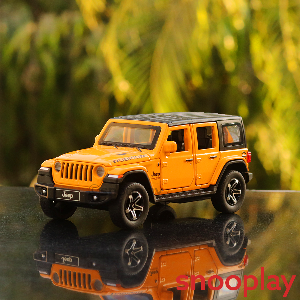 Diecast SUV resembling Jeep (3205) with Light & Sound - Scale Model 1:32 (Assorted Colours)