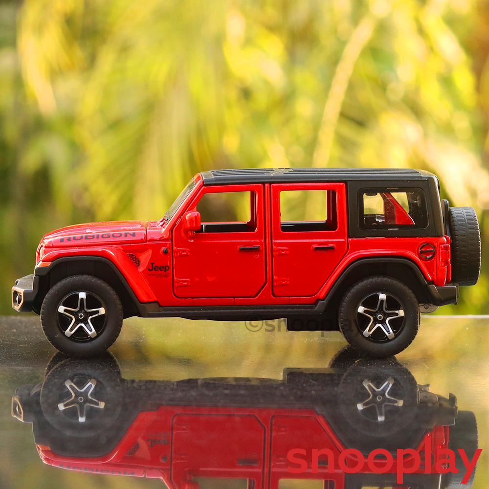 Diecast SUV resembling Jeep (3205) with Light & Sound - Scale Model 1:32 (Assorted Colours)