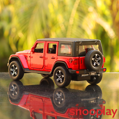 Diecast SUV resembling Jeep (3205) with Light & Sound - Scale Model 1:32 (Assorted Colours)