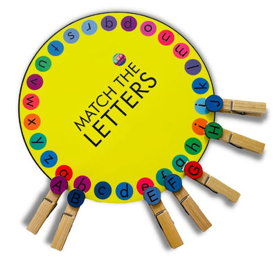 Alphabet Wheel Activity 2 in 1