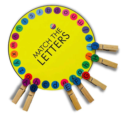 Alphabet Wheel Activity 2 in 1