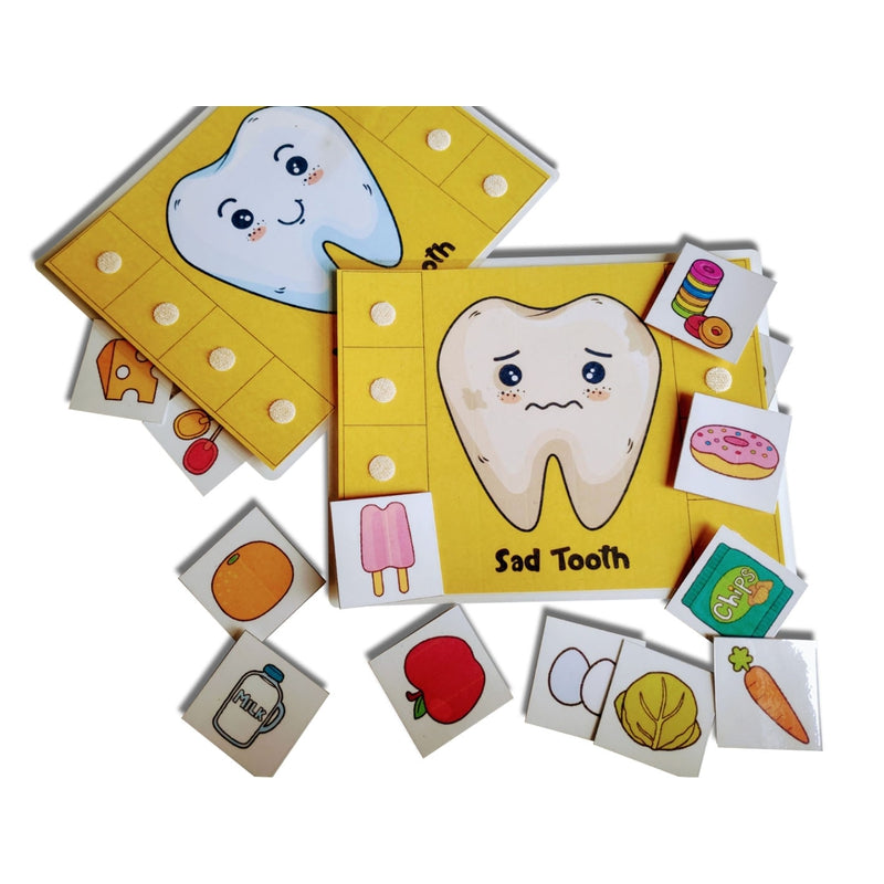 Happy Tooth Sad Tooth Sorting Activity