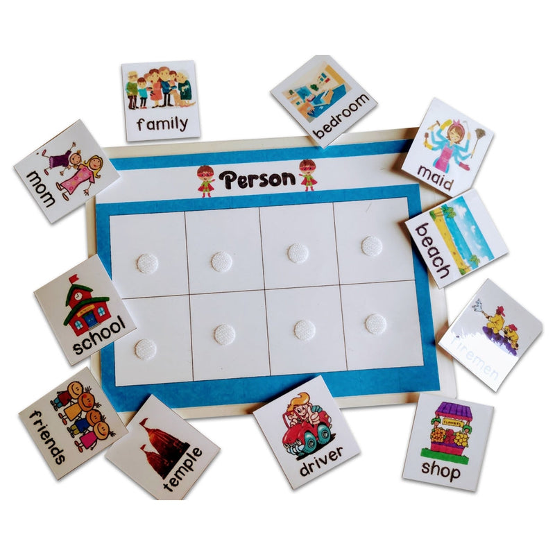 Noun - Person, Place, Animal and Things Sorting Activity