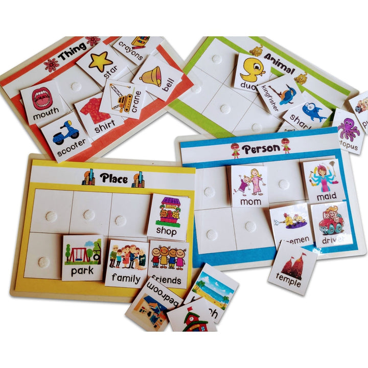 Noun - Person, Place, Animal and Things Sorting Activity