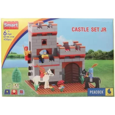 Smart Blocks Castle Set Junior (Building Blocks Set) – 450 Pieces