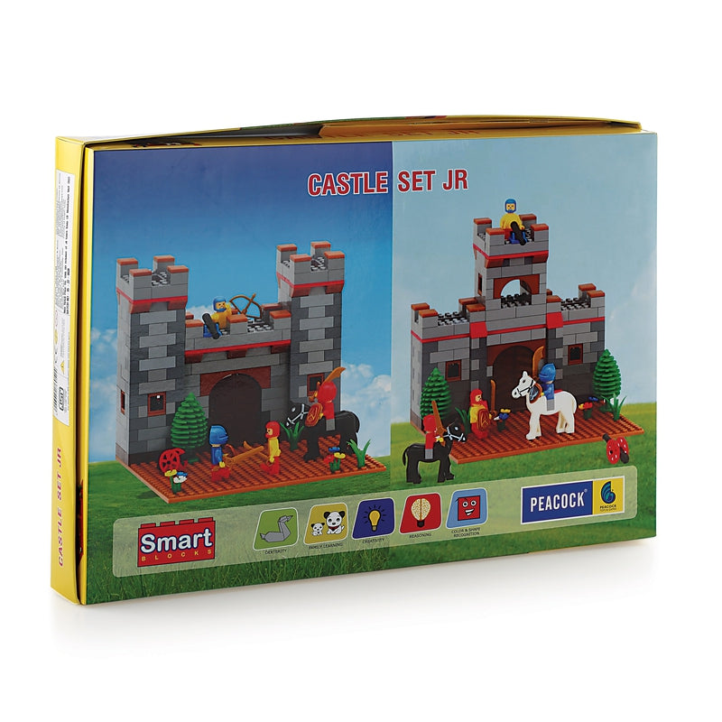 Smart Blocks Castle Set Junior (Building Blocks Set) – 450 Pieces