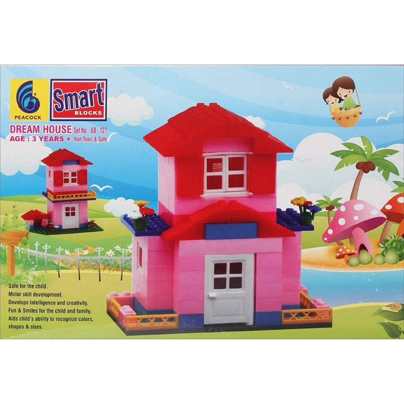 Smart Blocks Dream House 127 (Building Blocks Set) – 157 Pieces