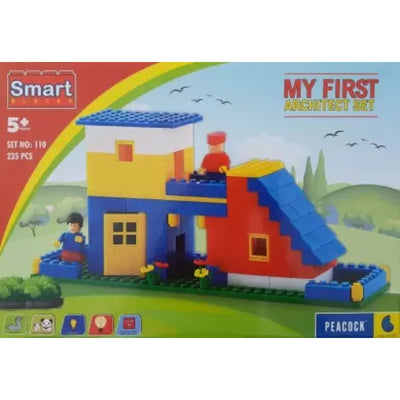 Smart Blocks My First Architect Set (Building Blocks Set) – 235 Pieces