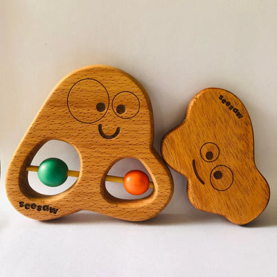 Toothie &  Ra Ra - Teether Rattle Combo