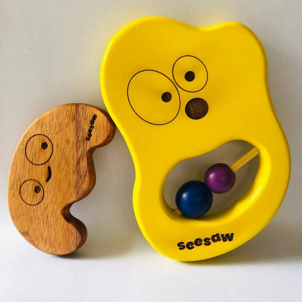 Toothsie & Ro Ro - Teether Rattle Combo