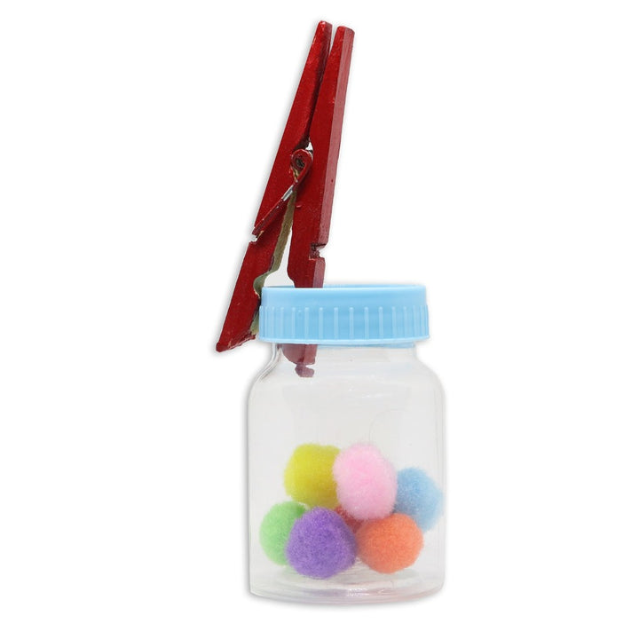 Mini Bottle Pompom Stuff For Kids