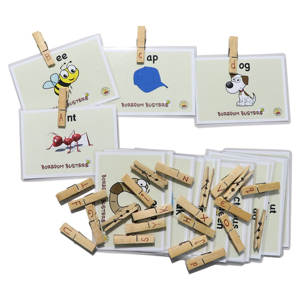 Letter Phonetic Flashcards For Kids