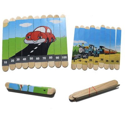 Popsicle Puzzles 4 In 1 For Kids