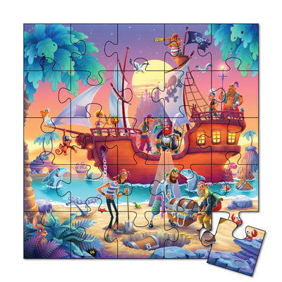 Sneaky Pirates Puzzle For Kids