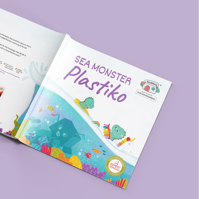 Sea Monster Plastiko Activity Book