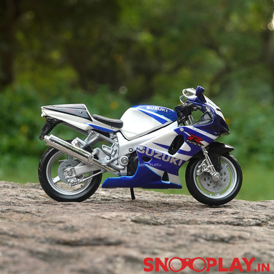 Suzuki GSX-R750 Diecast Bike Scale Model (1:18 Scale)