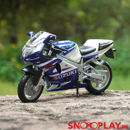 Suzuki GSX-R750 Diecast Bike Scale Model - 1:18 Scale | 14 Years till Grown Ups