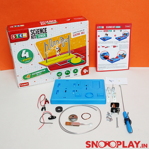 Funskool STEM Science Kit Senior - Electromagnetic Circuit Game (9-12 Years)