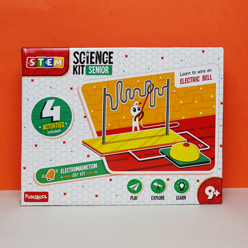 Funskool STEM Science Kit Senior - Electromagnetic Circuit Game (9-12 Years)