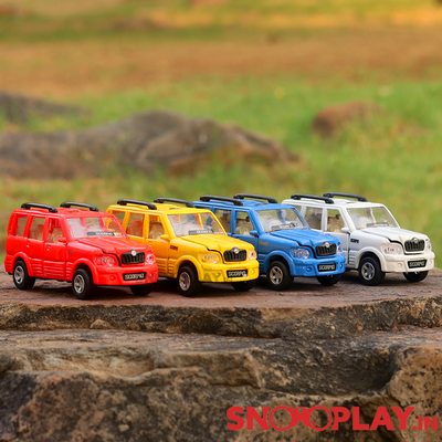 Shinsei Scorpio SUV Toy Car (Pull Back Car) - Assorted Colours
