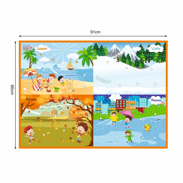 Season Activity Mat (Educational Activity Mat)